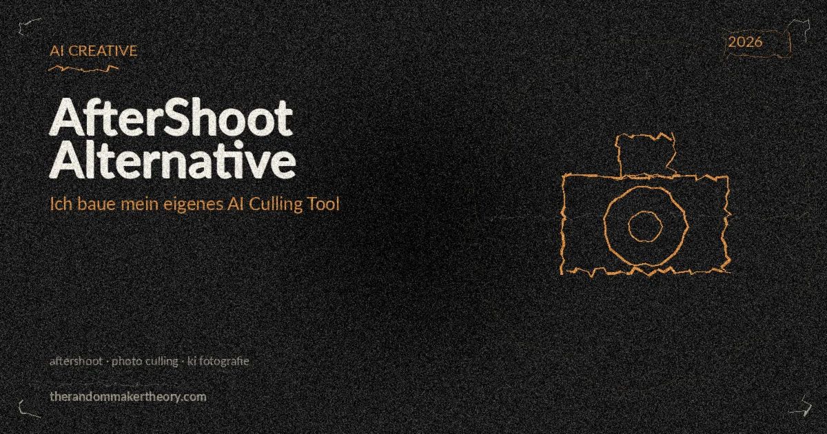 AfterShoot Alternative: Ich baue mein eigenes AI Photo Culling Tool