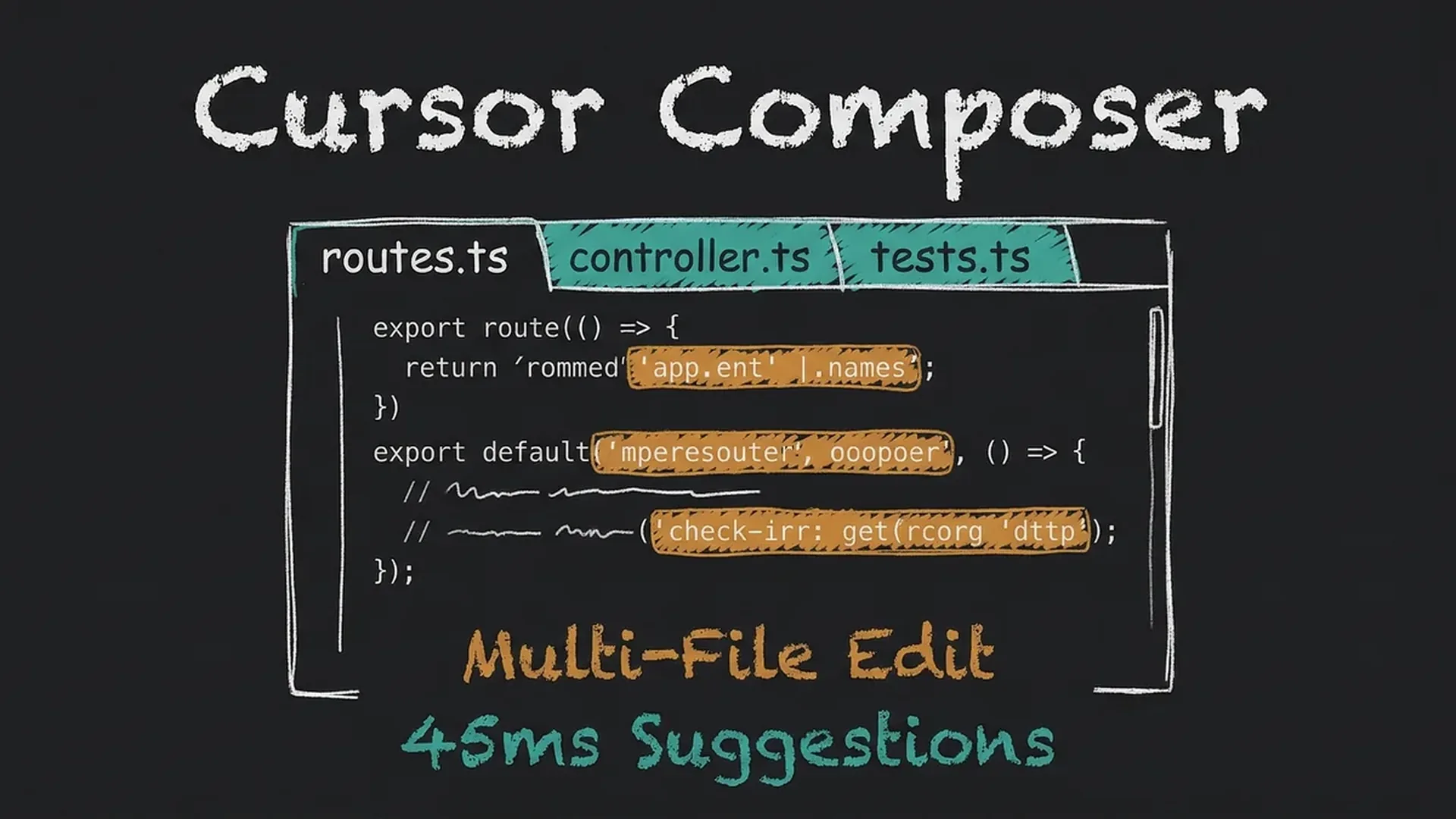 Cursor Composer editiert gleichzeitig mehrere Dateien in einem Projekt