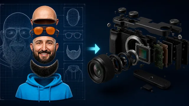 Die kürzesten Bildprompts: Technik & Innenansichten