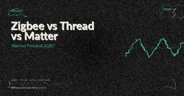 Zigbee vs Thread vs Matter: Welches Protokoll brauchst du 2026?