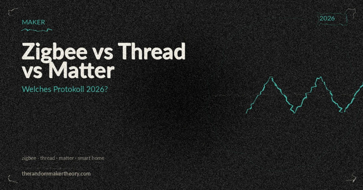 Zigbee vs Thread vs Matter: Welches Protokoll brauchst du 2026?